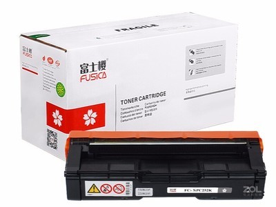 富士樱spc252c黑色硒鼓