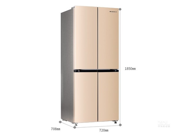 上菱401升十字对开门冰箱冰箱报价-zol中关村在线
