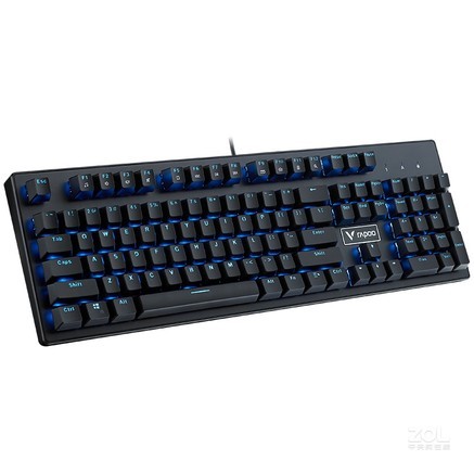 雷柏v510合金版防水背光游戏机械键盘