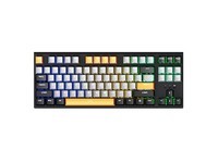 迪摩F87三模机械键盘 黑金版