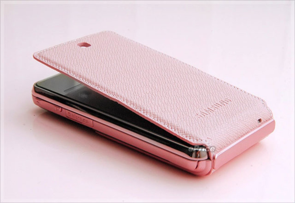 【高清图】 美人御用唯美手机 粉红色三星f488评测图21