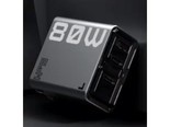 努比亚80W三口氮化镓透明版充电器