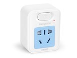 七度品尚QDGZA1101C04 301A（10A转10A插座）适用家用普通电器