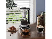 baiyi（百诣）88104 虹吸壶-银黑色+钢芯电动磨豆机