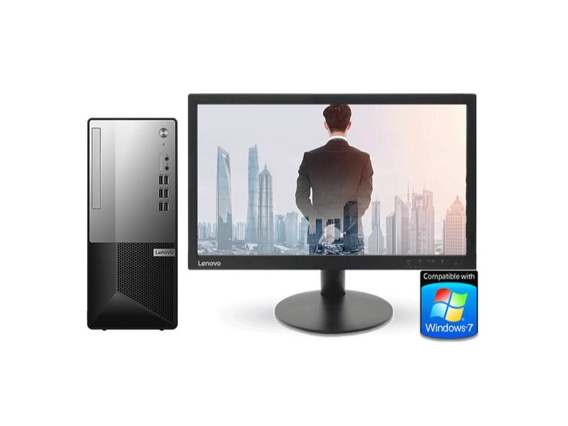Lenovo специальная конфигурация Win7 профессиональная редакция большой корпус (i3 10100/8G/128G+1T/DVD/W7/19.5 дюйма, монитор)