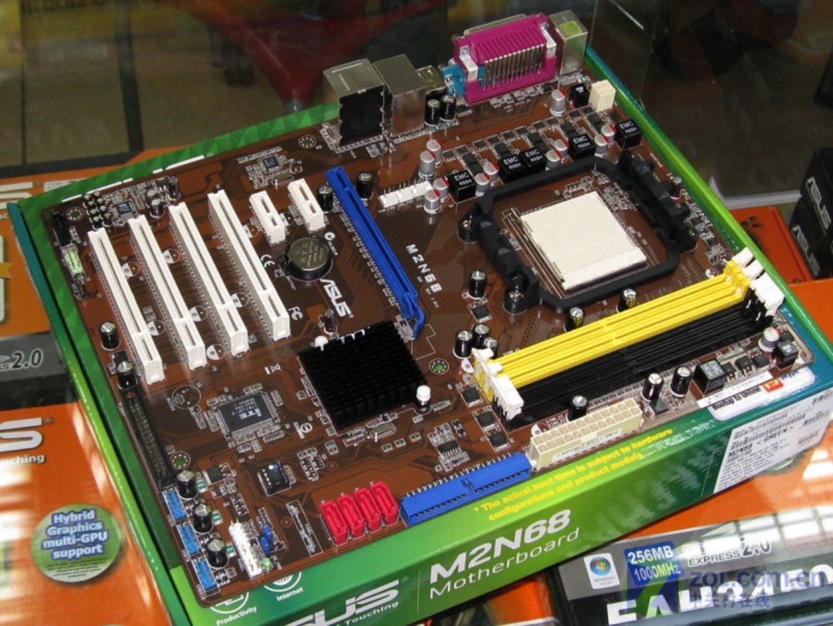 主板 华硕主板 华硕m2n68 图片 返回综述页 3 / 10隐藏
