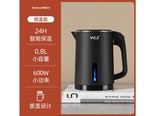 VCJ DL001 高配：黑色+智能保温+拔盖设计小功率 0.8L