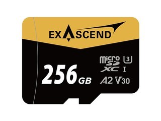 ƼEXASCEND256GB TF microSD U3 V30 A2 UHSI