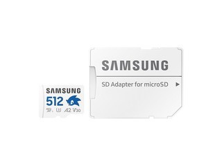 三星microSD PRO Plus索尼克游戏存储卡(512GB)