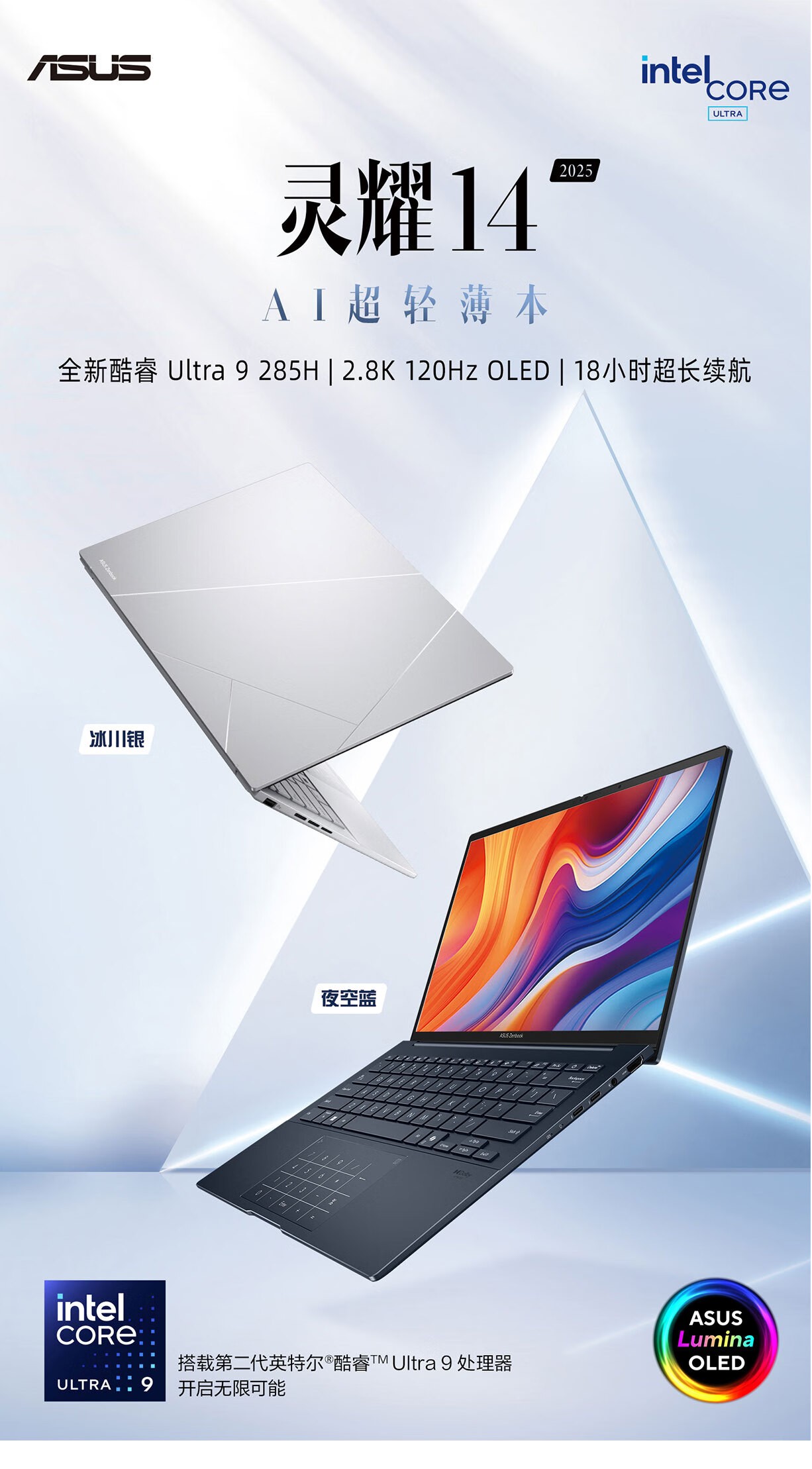 华硕灵耀14 2025(Ultra9 285H/32GB/1TB)使用技巧指南 - 微小点科技园