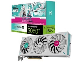 华硕天选 TX-RTX5060TI O8G 显卡初音未来版