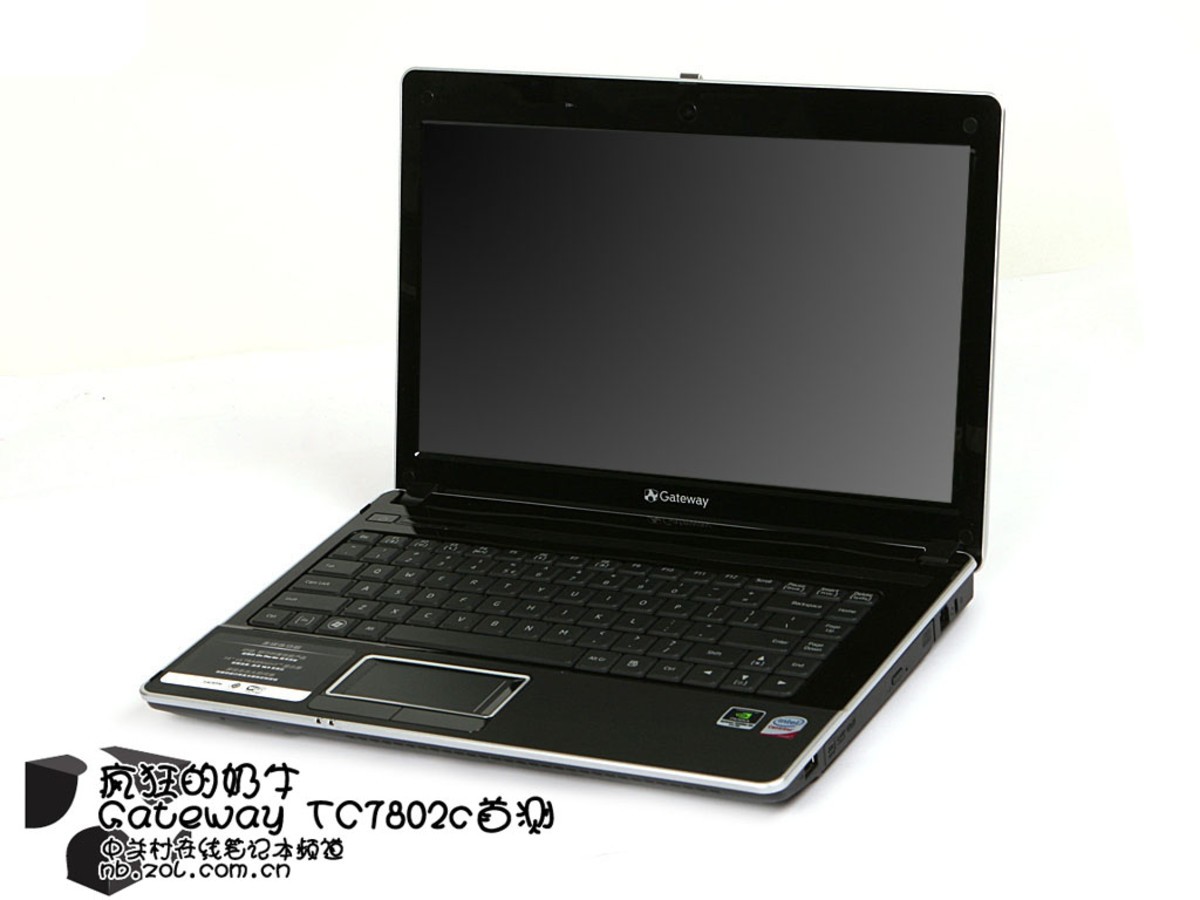 【高清图】 奶牛也疯狂!gateway时尚笔记本首测图1