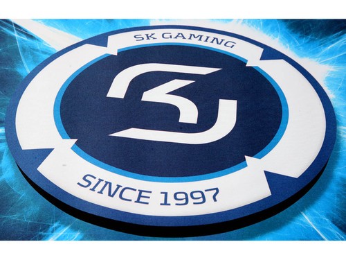 惊喜 赛睿qck  sk战队限量版鼠标垫到货