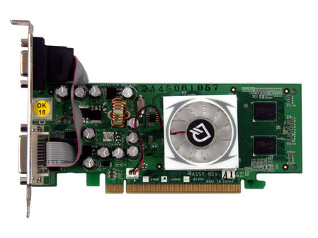 丽台Winfast PX7300GS THD显卡正面(点击放大)