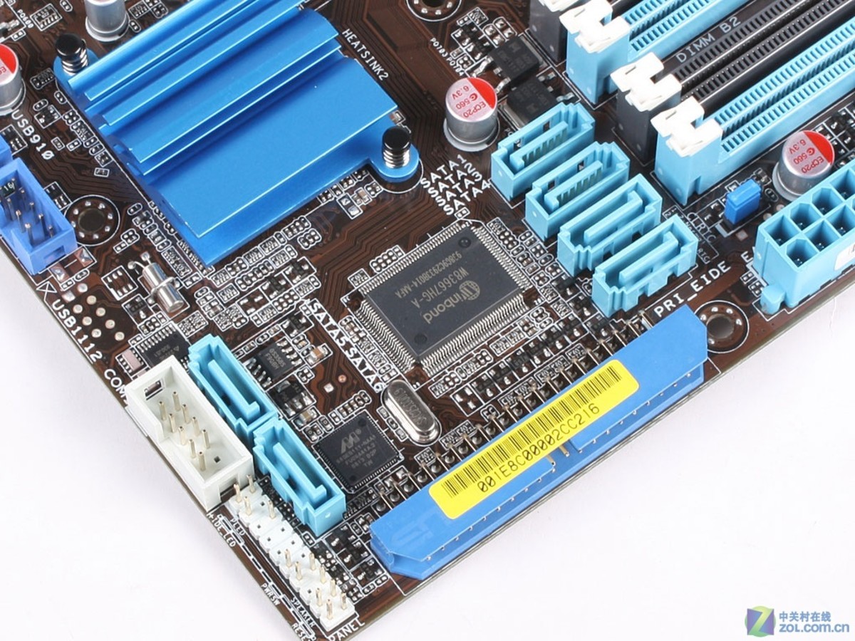 主板 华硕主板 华硕p7h55d-m evo 图片 局部细节图 4 / 9隐藏
