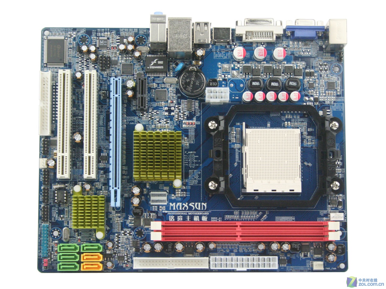 主板 铭瑄主板 铭瑄ms-a780 图片 返回综述页
