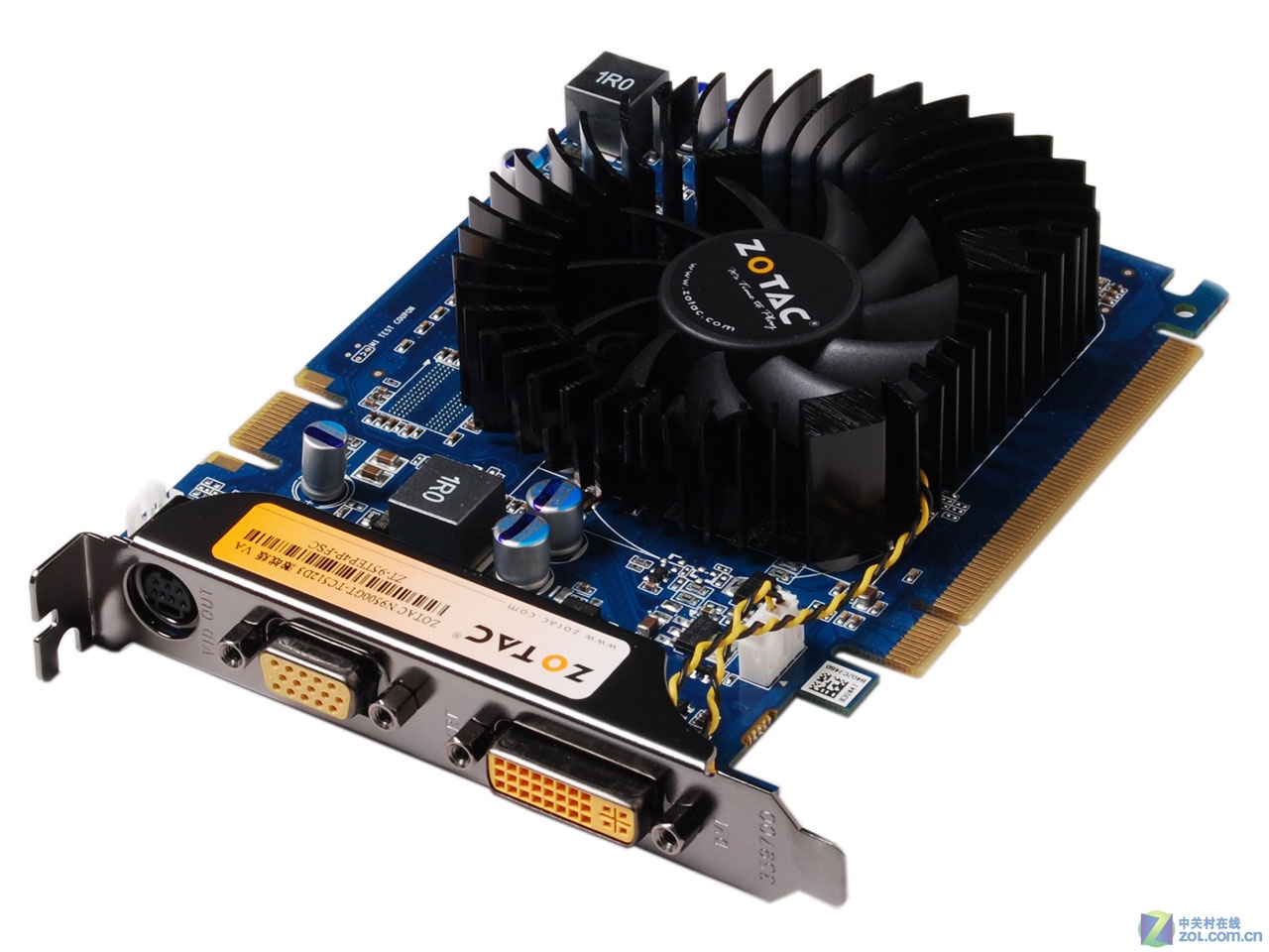 显卡 索泰显卡 索泰n9500gt-tc512d2 激战版 图片 整体外观图