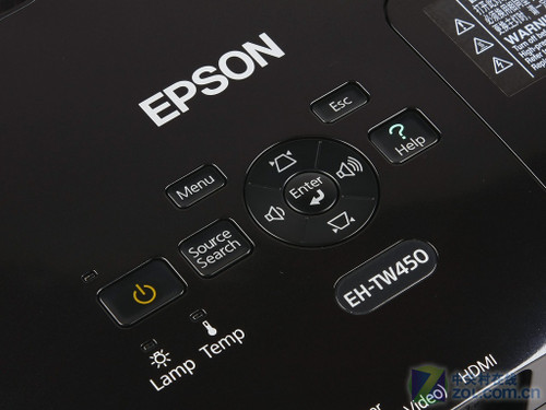 720p投影再现王者 爱普生EH-TW450首测