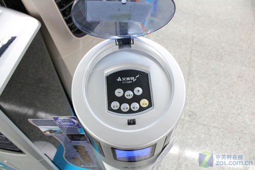 艾美特电风扇ft10hb顶部的控制面板