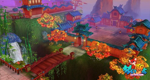 《梦幻聊斋》场景原画概念图