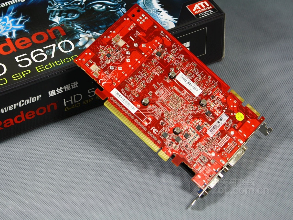 显卡 迪兰显卡 迪兰恒进hd5670极致512m 图片 实拍图 9 / 15隐藏