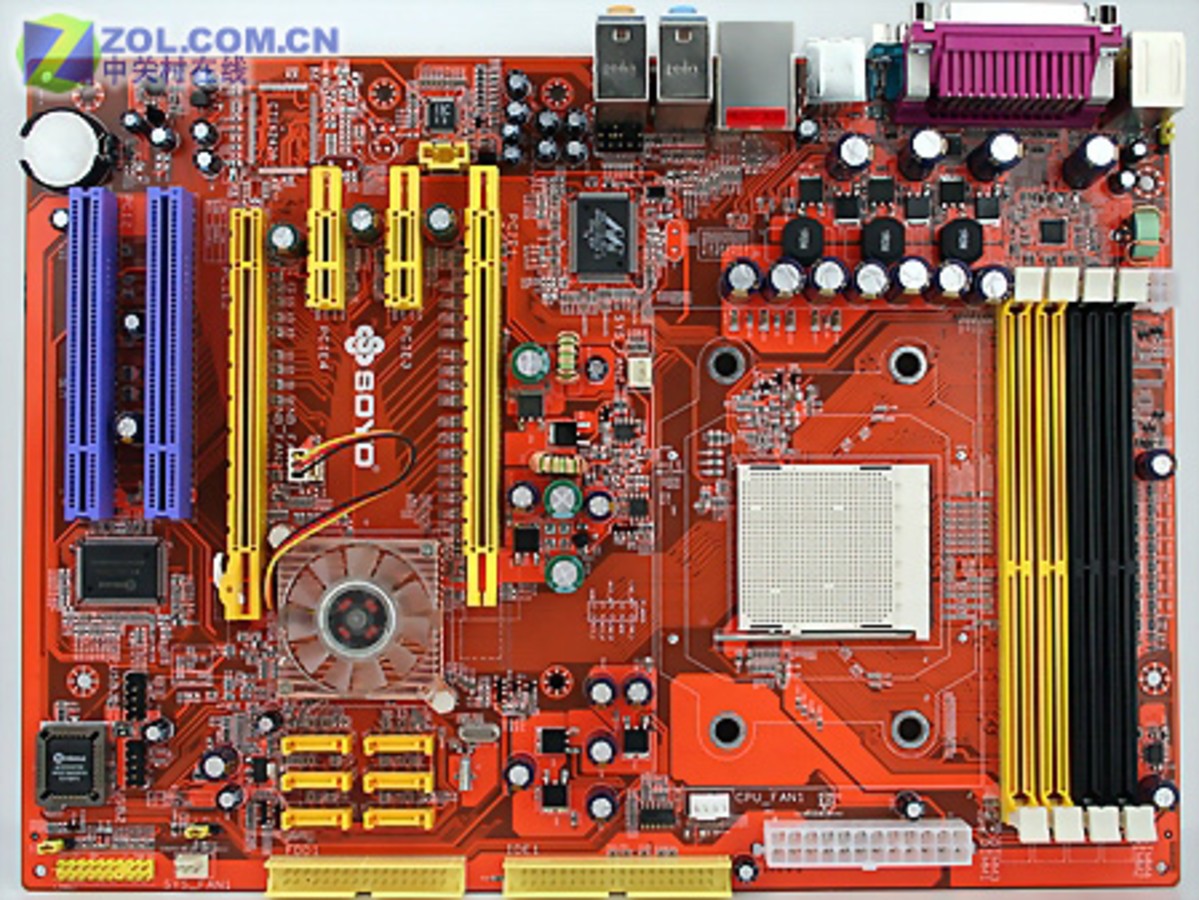 适合新闪龙 梅捷三款am2主板齐亮相 (2/3)