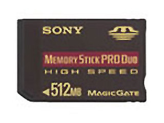Memory Stick Pro Duo512MB