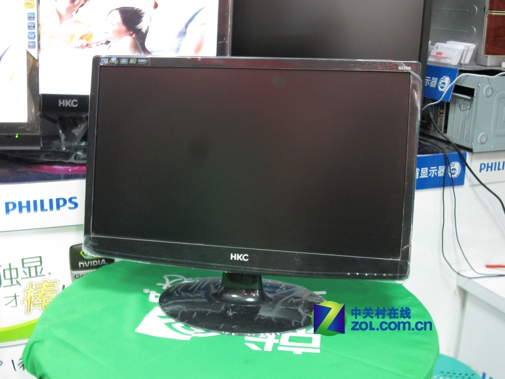 【高清图】 1080p 2ms hkc超值全高清液晶仅988元图1