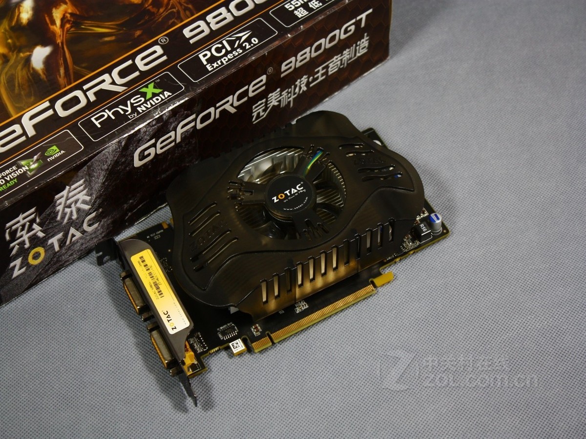 【高清图】 索泰(zotac)n9800gt-512d3 f1 green实拍图 图190