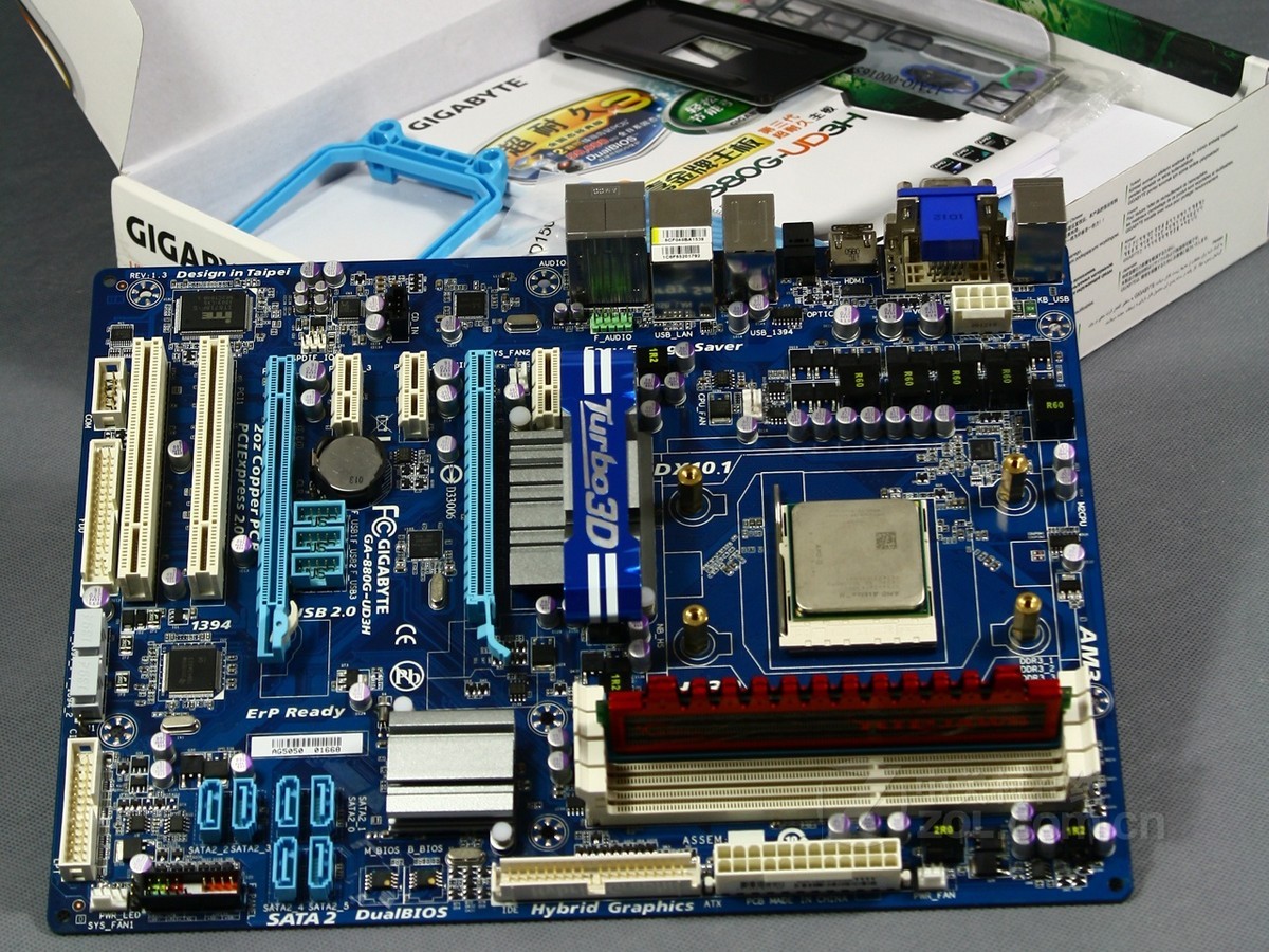 【高清图】 技嘉(gigabyte)ga-880g-ud3h实拍图 图58