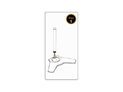 TOPSKYS 桌面式旋转升降四屏悬臂显示器支架TS744