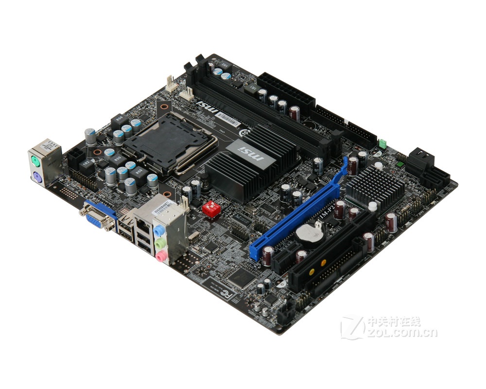 msi/微星g41m-p21 黑板 g41 ddr3 正品 叁年质保