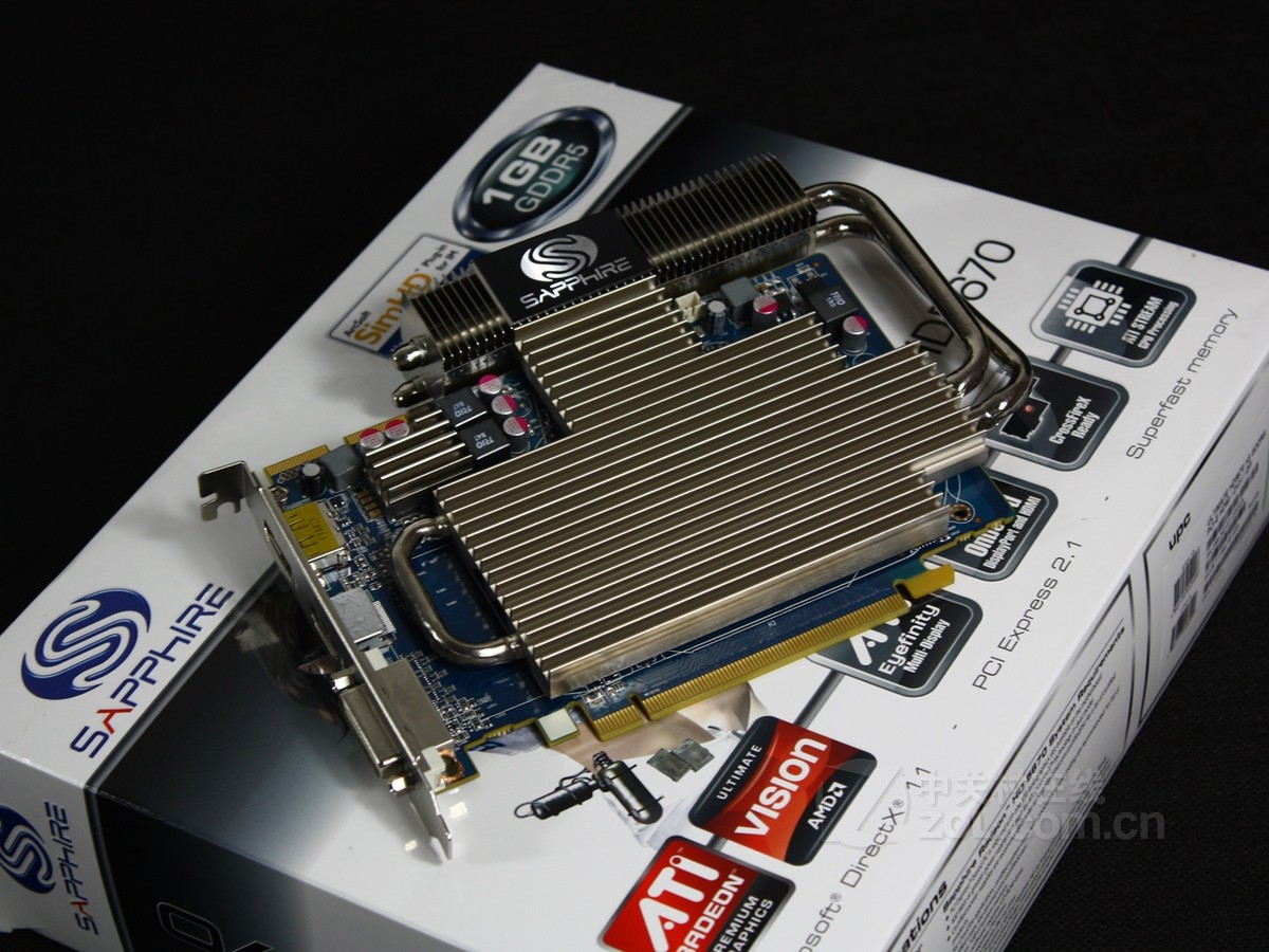 【高清图】 蓝宝石(sapphire)蓝宝hd5670 静音版实拍图 图88