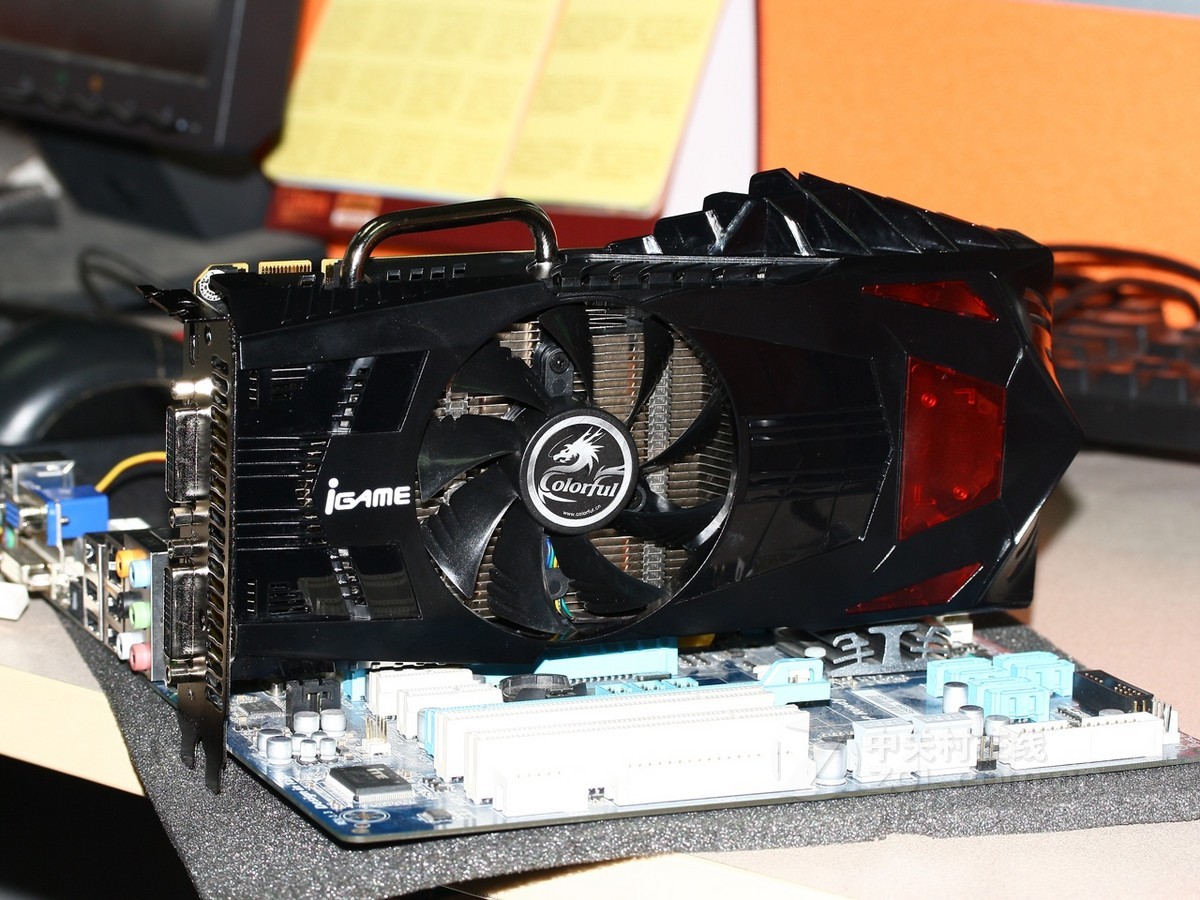 【高清图】 七彩虹(colorful)igame gts450 烈焰战神 u 1024m(鲨鱼