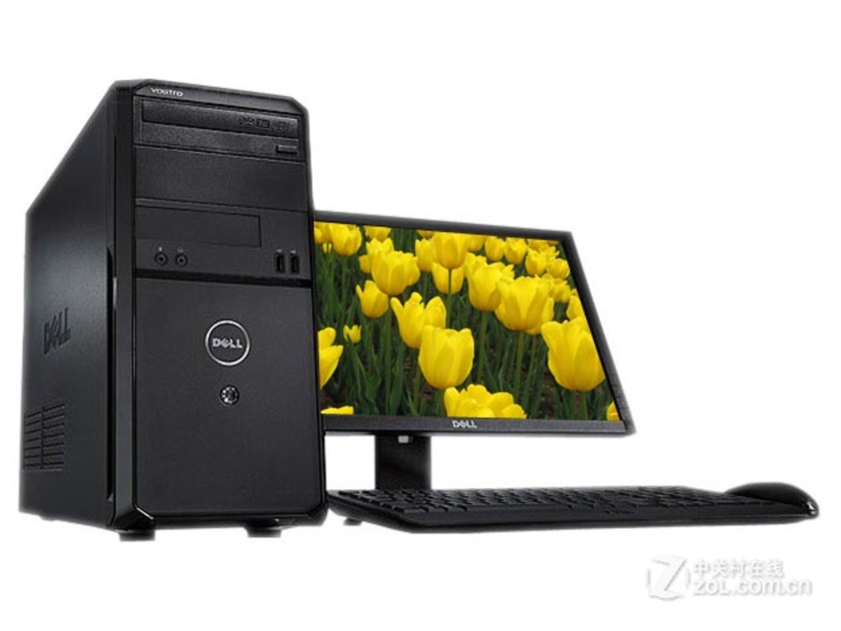 【高清图】 戴尔(dell)vostro 230s(v230sr-456)整体外观图 图1