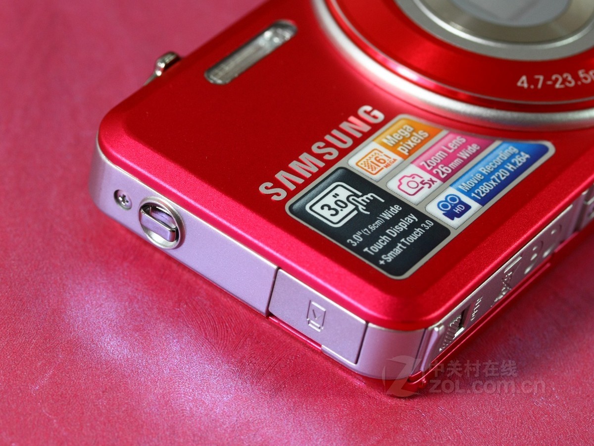 三星st95粉色 侧面细节图