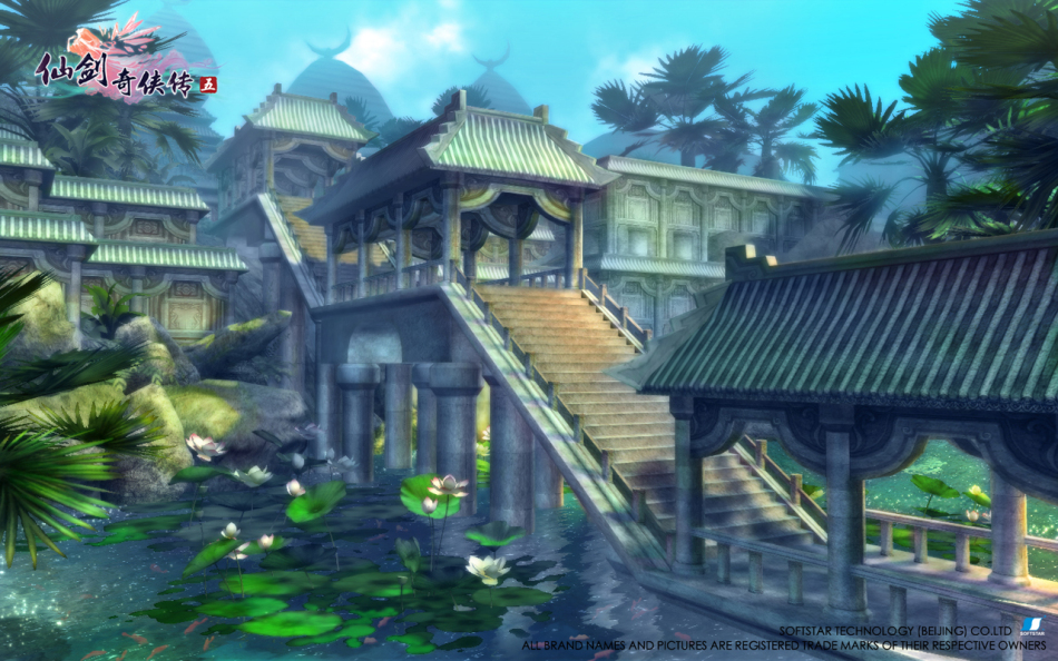 《仙剑奇侠传5》更新海量游戏场景图片
