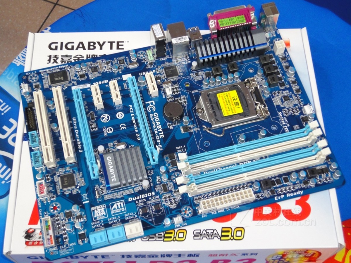 【高清图】 技嘉(gigabyte)ga-p67a-d3-b3实拍图 图15