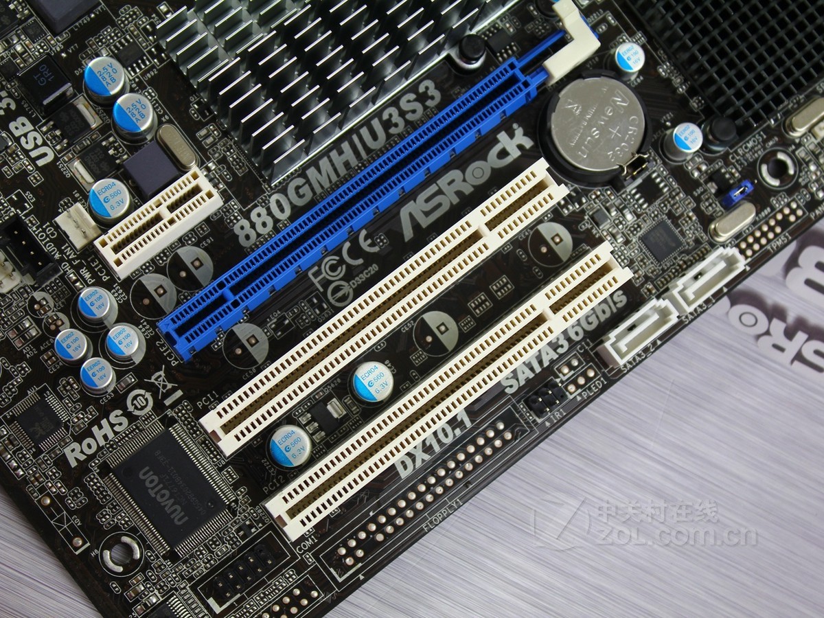 【高清图】 华擎(asrock)880gmh/u3s3实拍图 图82