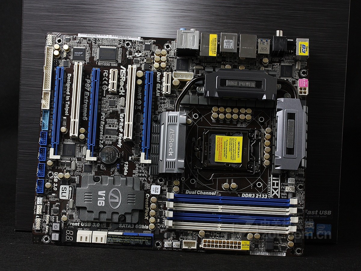 【高清图】 华擎(asrock)p67 extreme6实拍图 图73