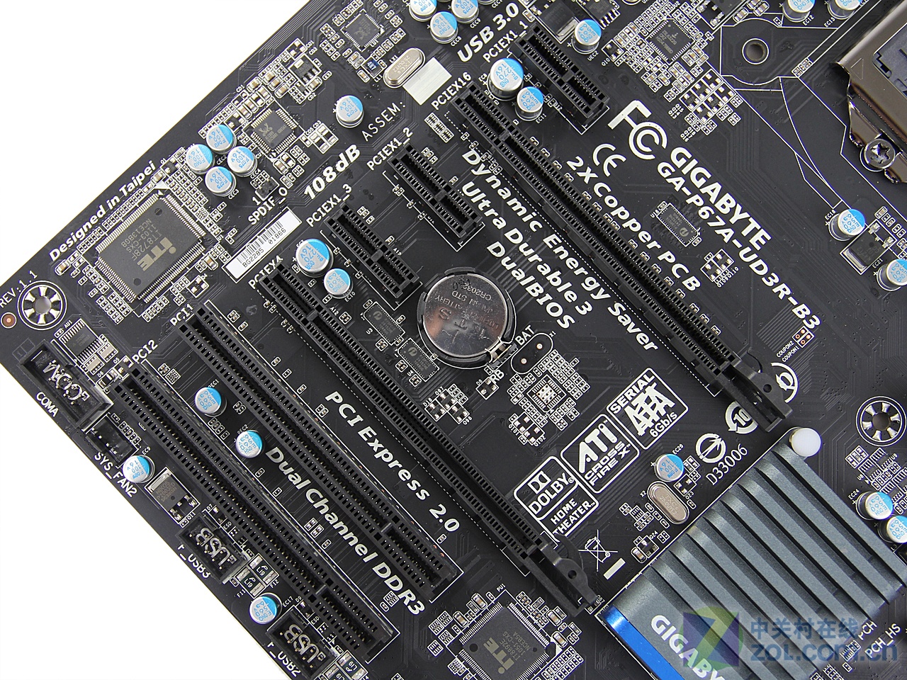 黑色会新宠 技嘉p67a-ud3r-b3美图赏析