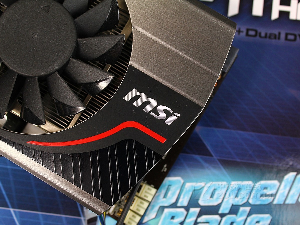 【高清图】 msi微星(msi)微星n560gtx-ti hawk实拍图 图90