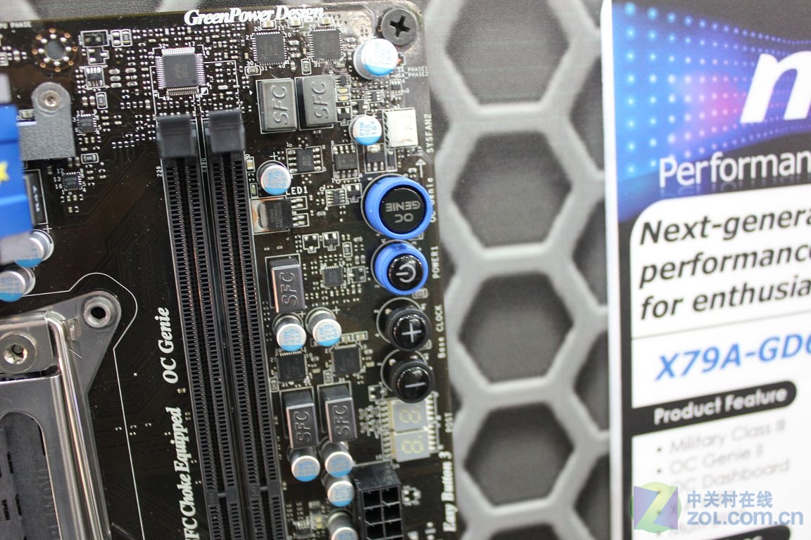 第三代军规易超频精灵 微星x79主板细赏 (3/11)
