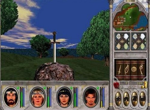 游戏 正文 经典的《魔法门6:天堂之令》   《魔法门6》的画面在当时算