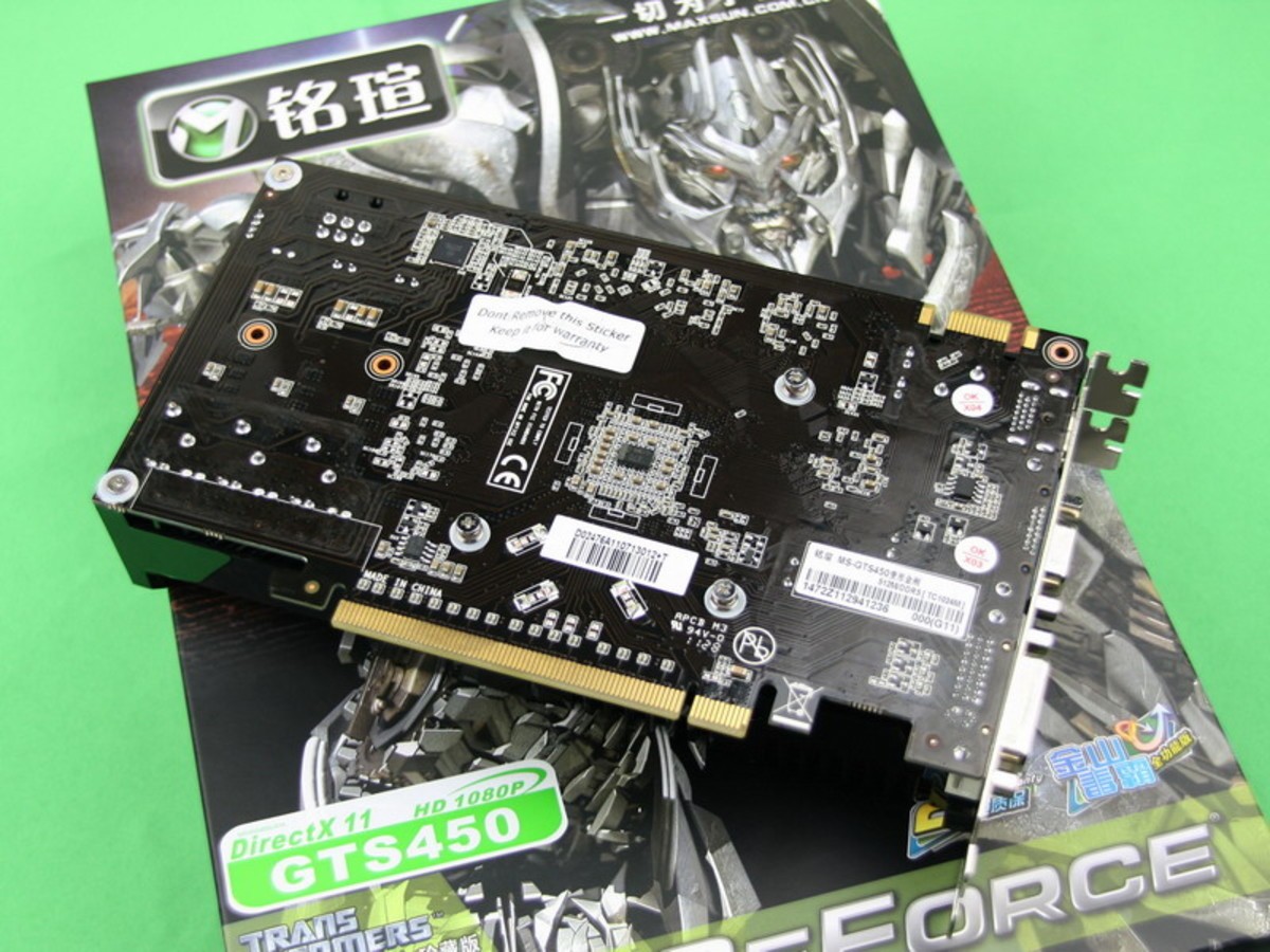 【高清图】 新装到货 铭瑄gts450变形金刚仅669元图2