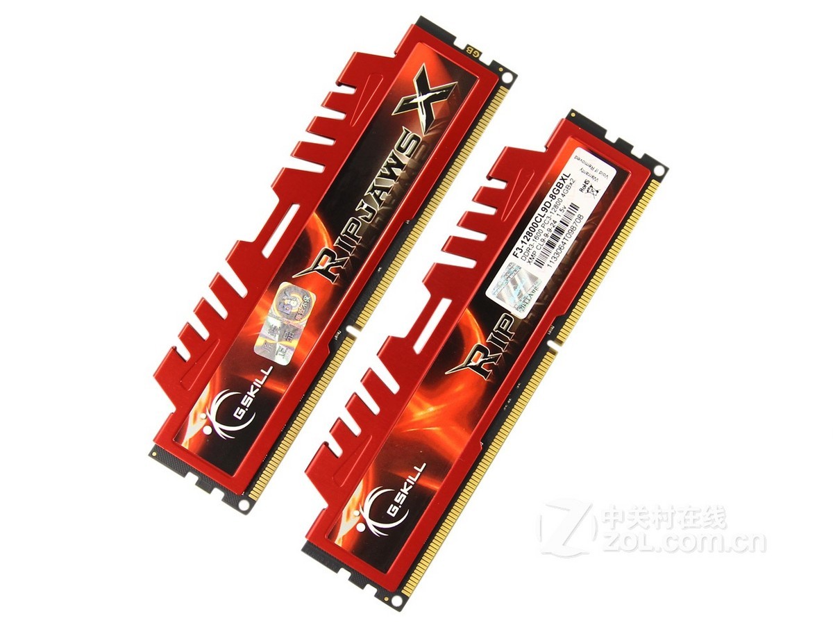芝奇8gb ddr3 1600(f3-12800cl9d-8gbxl)