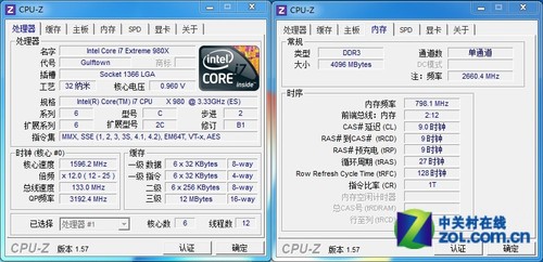 金邦千禧单条4GB内存测试