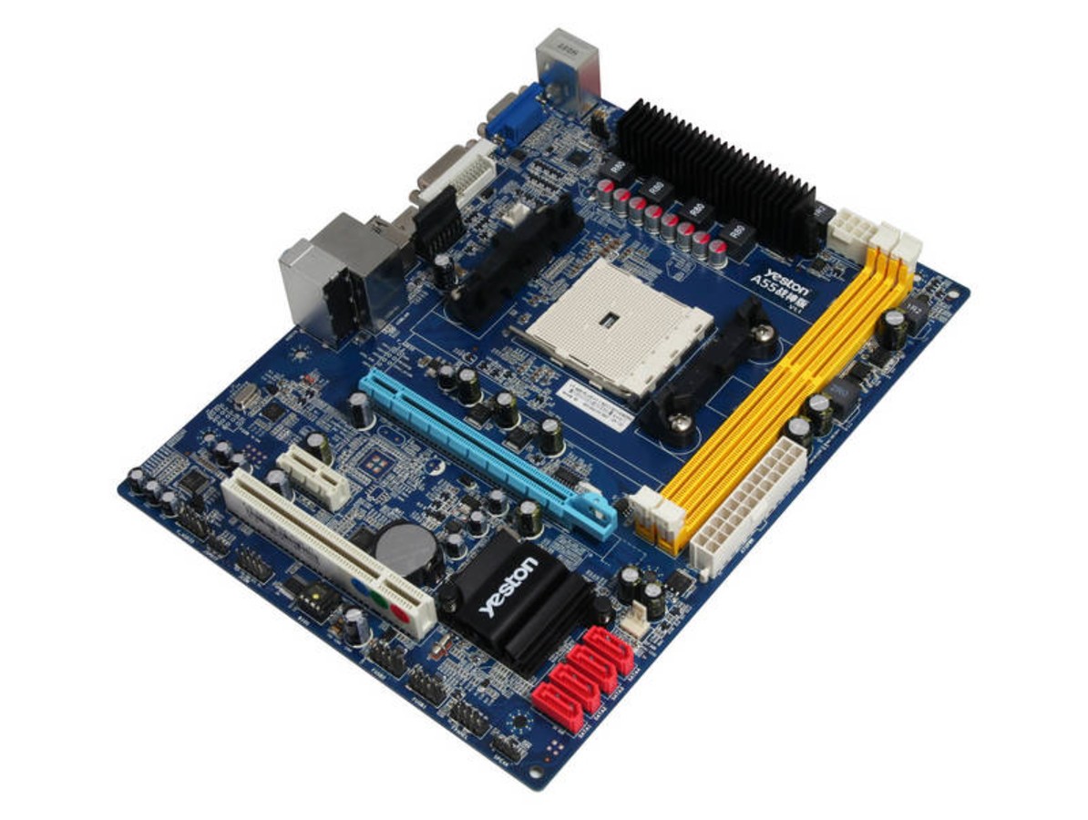 【高清图】 最超值apu主板 盈通a55战神上市仅399元图1