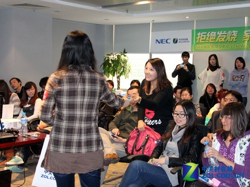 游戏乐翻天 NEC高清投影体验现场报道