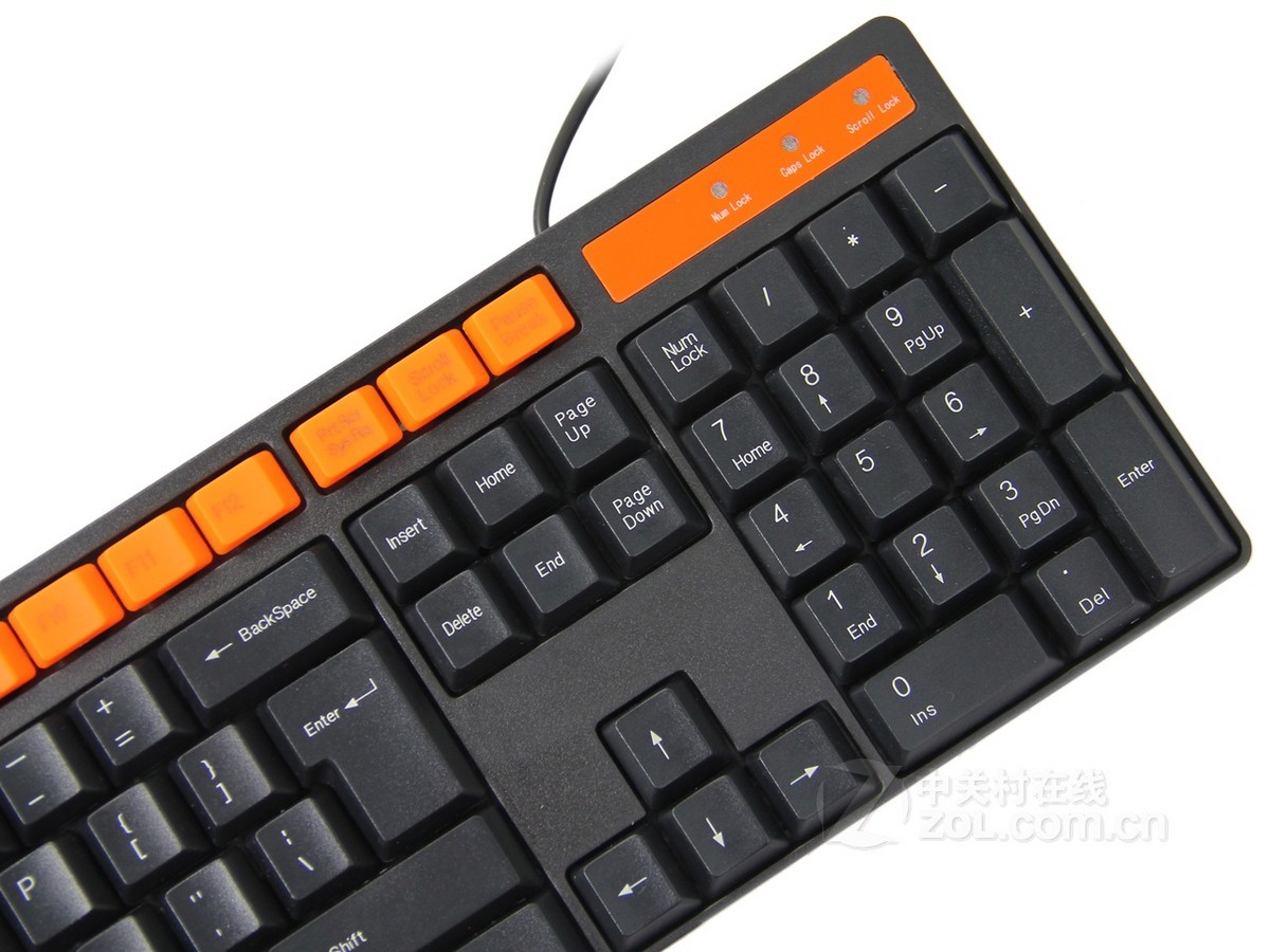 【高清图】 优派(viewsonic)ku120键盘局部细节图 图55